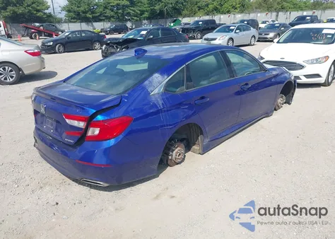 2020 Honda Accord Sport из США, поврежденный, VIN 1HGCV1F31LA076008